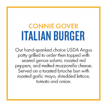 Connie’s Italian Burger