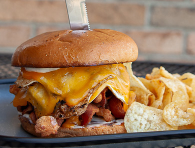 BACON EGG & CHEESE SANDWICH